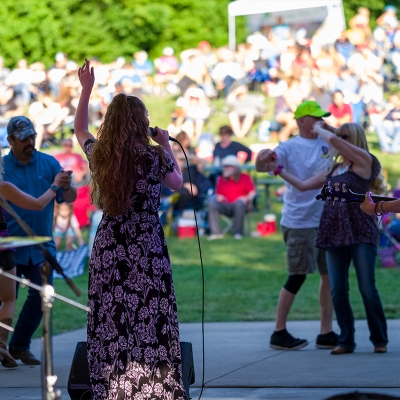 Dance the night away at the Civic Park Bandstand during our free Jammin' concerts