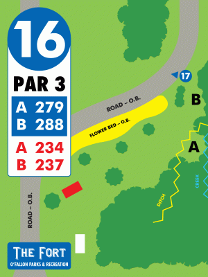 The Fort Disc Golf Course - Hole #16
